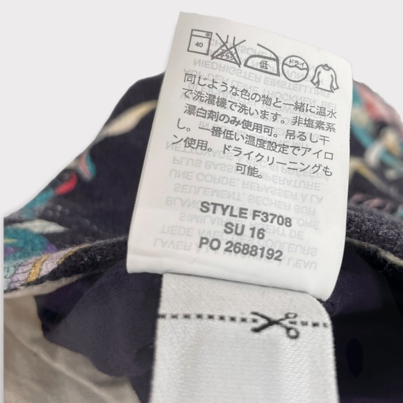 J Crew Blue Ratti Under the Sea Patio Pant - Picture 10 of 10